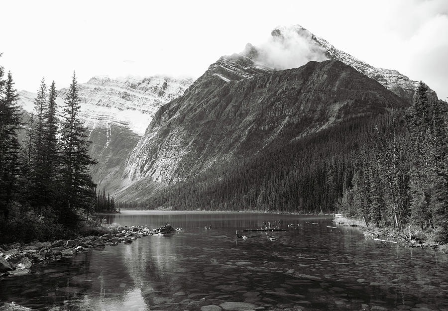 Canadian Mountain Magic black and white fine art photography by Dan Sproul