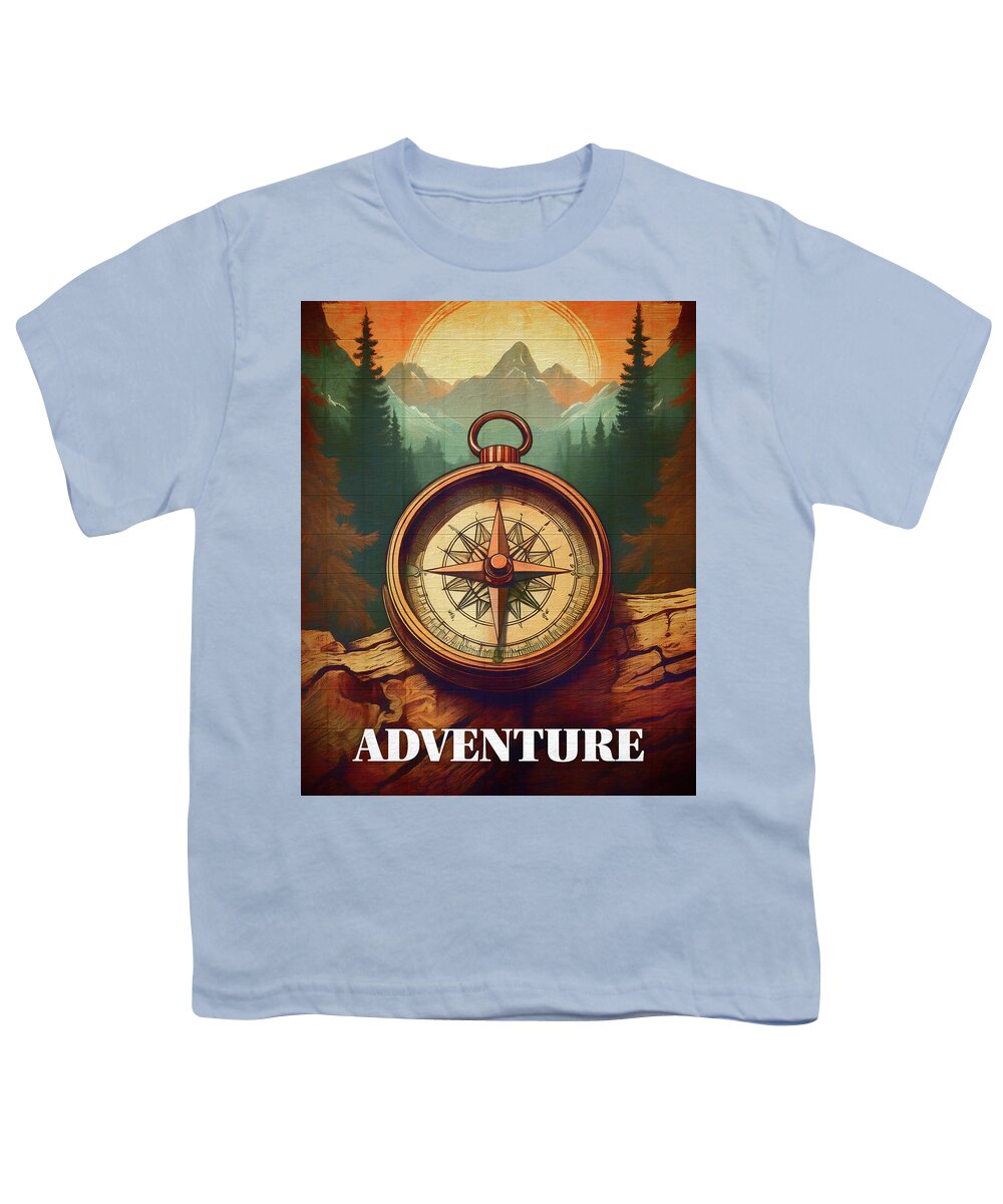 Adventure Compass Rustic - Youth T-Shirt