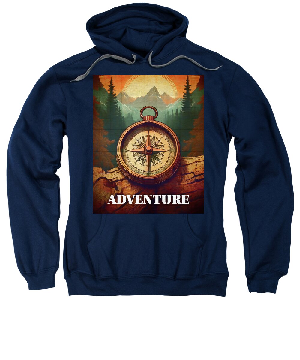 Adventure Compass Rustic - Sweatshirt