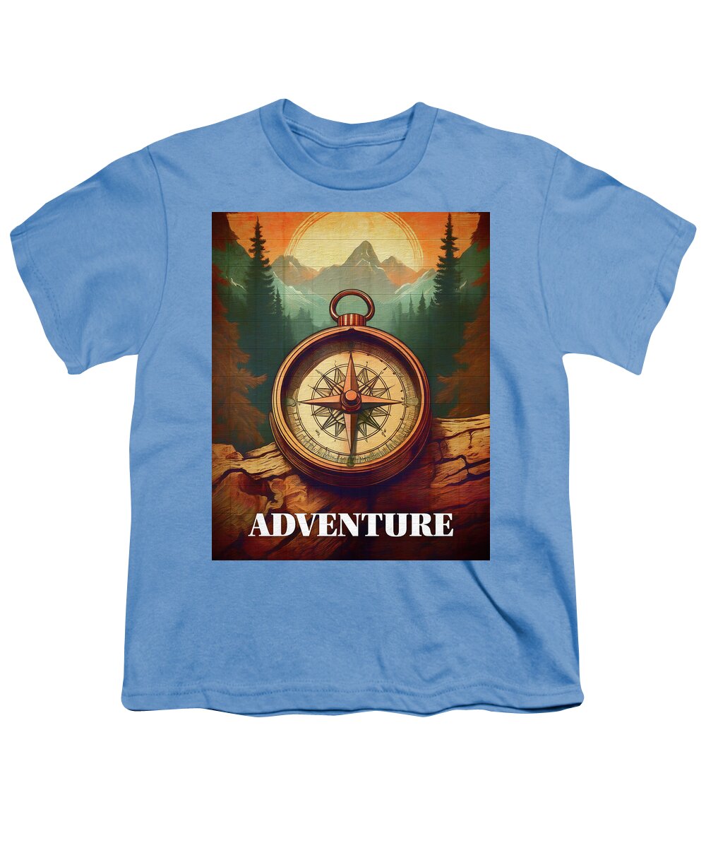 Adventure Compass Rustic - Youth T-Shirt