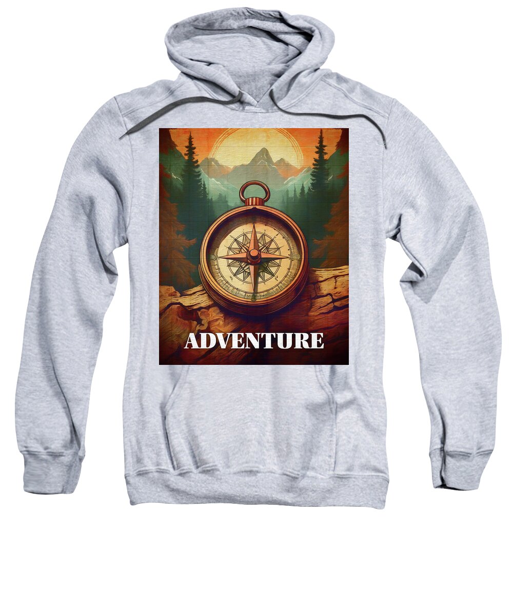 Adventure Compass Rustic - Sweatshirt