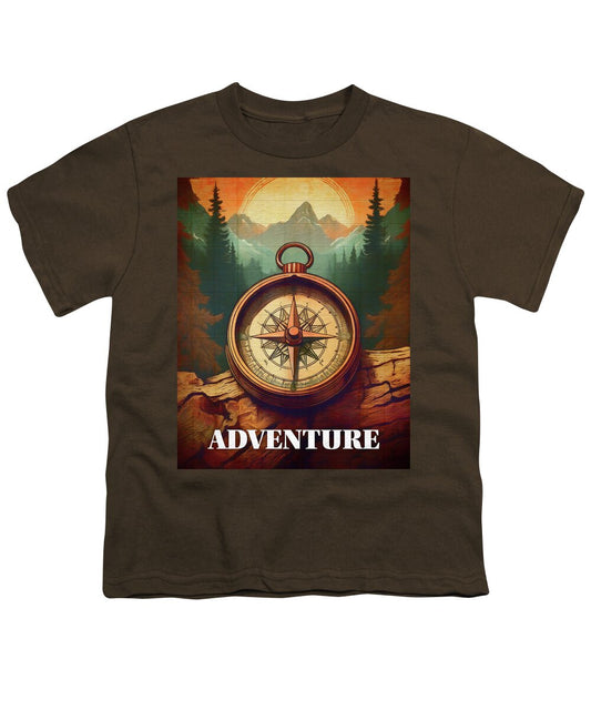 Adventure Compass Rustic - Youth T-Shirt