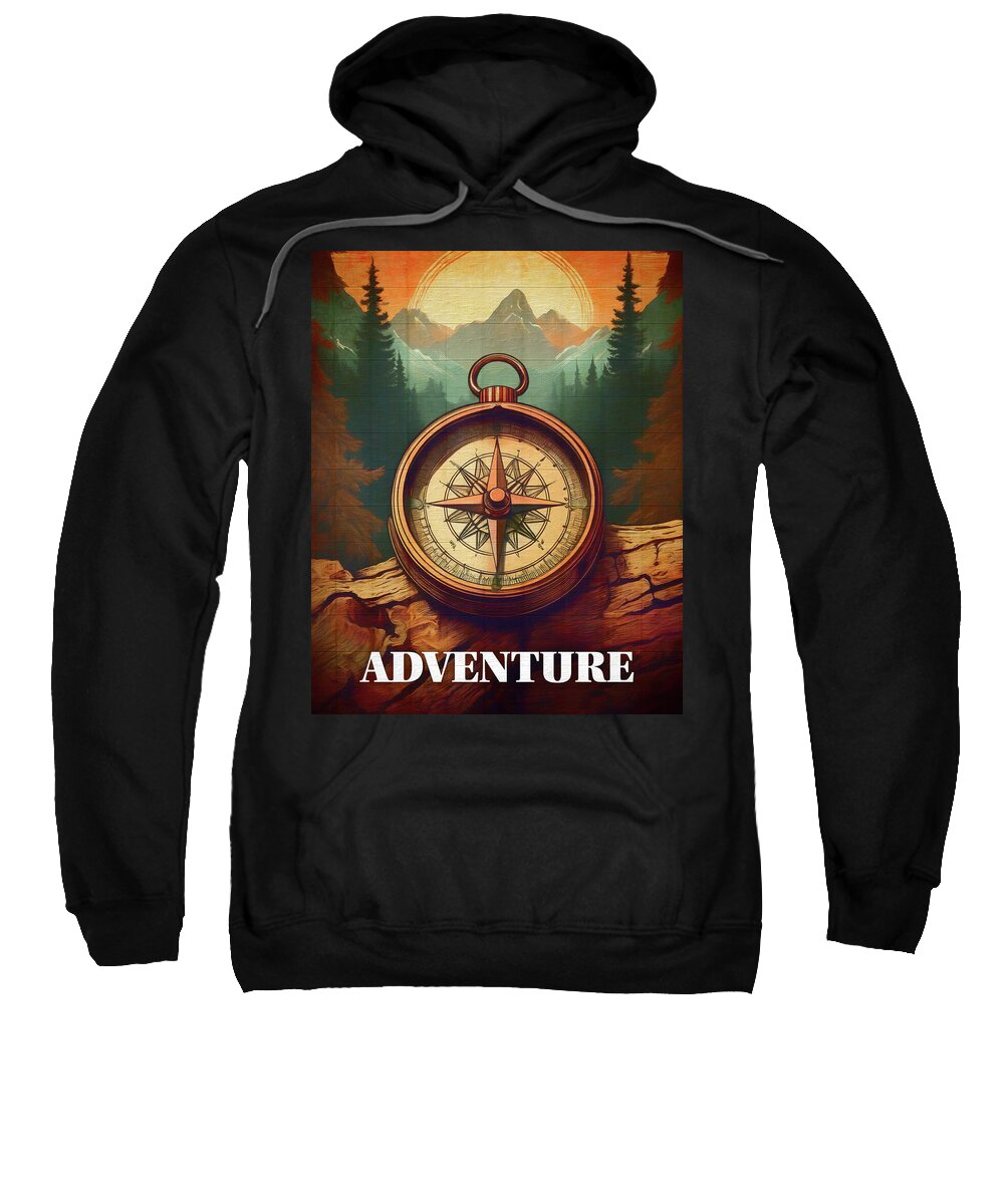 Adventure Compass Rustic - Sweatshirt