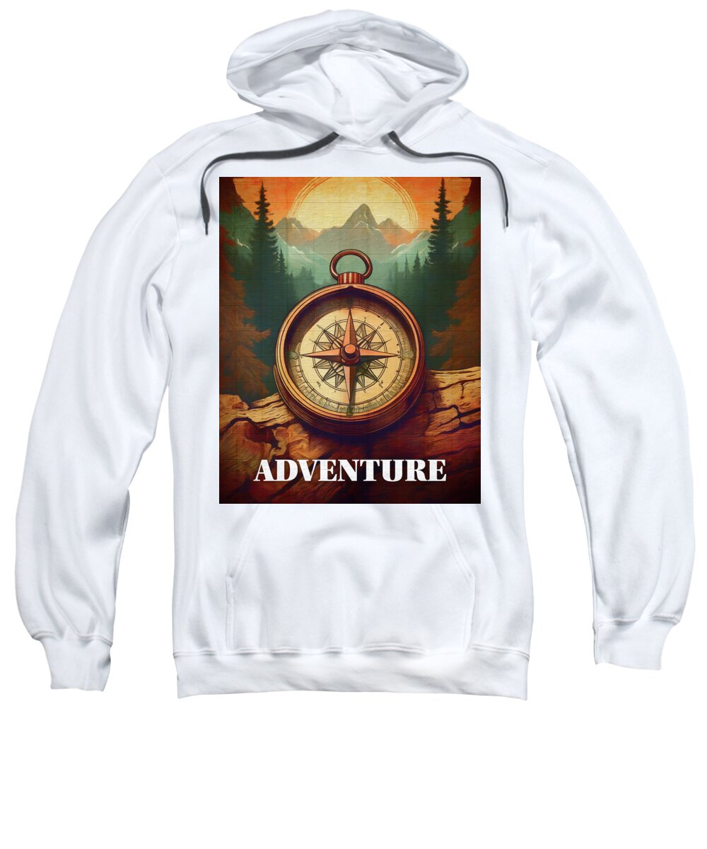 Adventure Compass Rustic - Sweatshirt