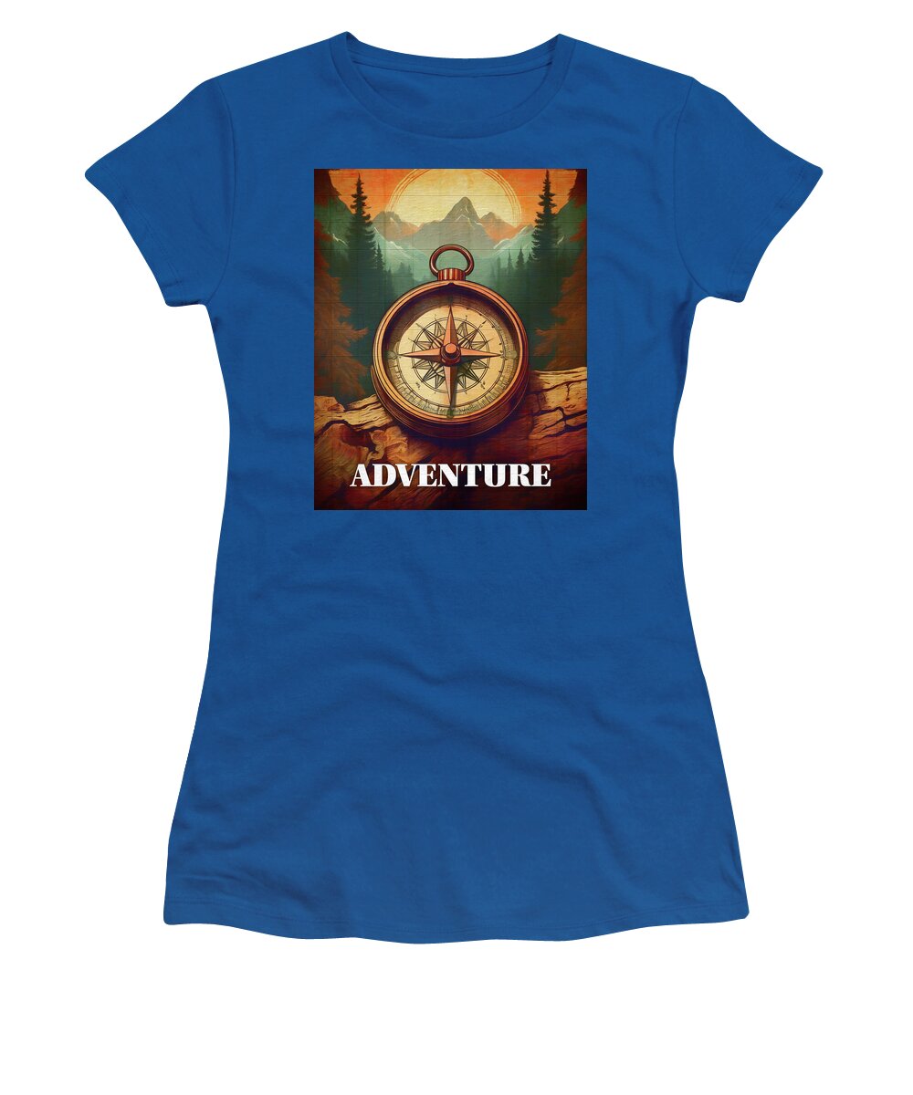 Adventure Compass Rustic - Women's T-Shirt