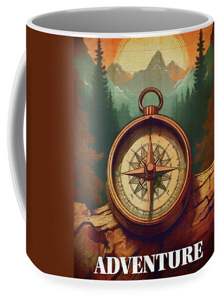 Adventure Compass Rustic - Mug