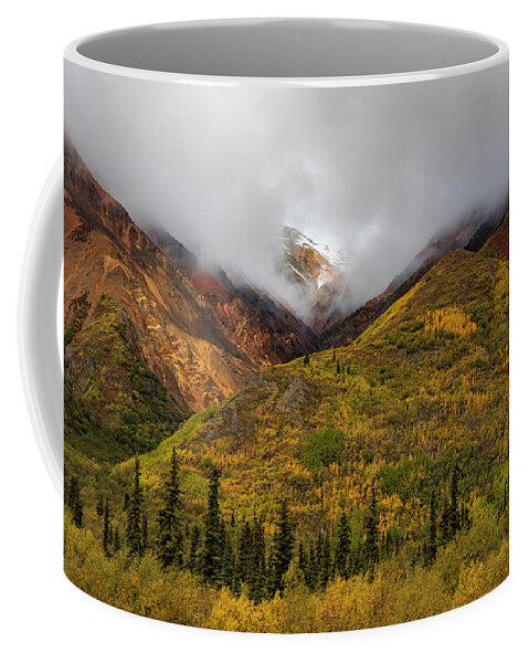 Alaska Range In Autumn Landscape - Mug