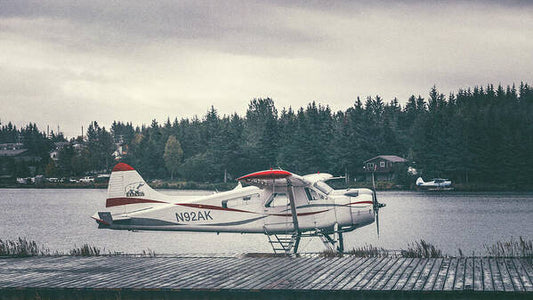 Alaska Seaplanes In Homer - Art Print