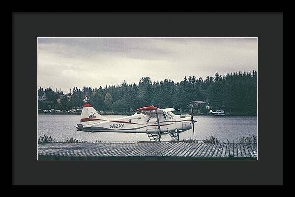 Alaska Seaplanes In Homer - Framed Print