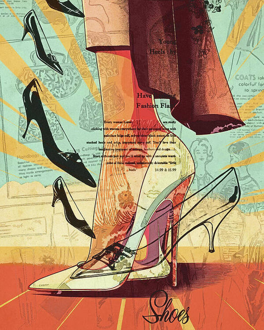 All Shoes Women's Heels - Art Print