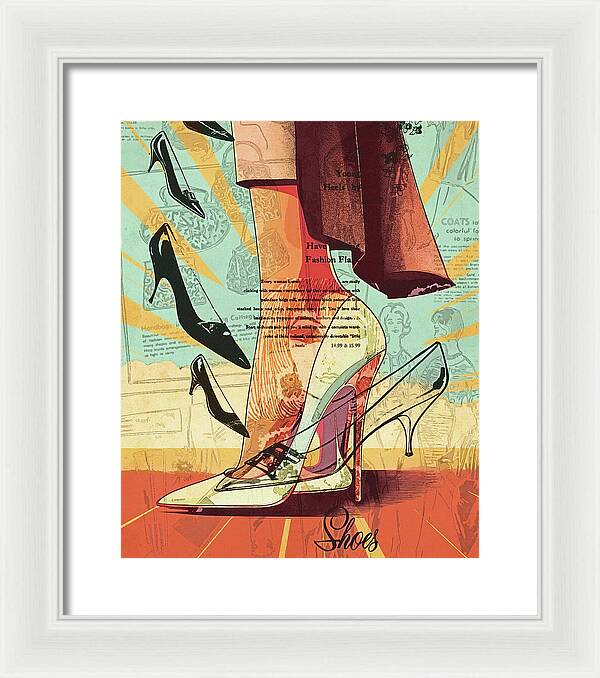 All Shoes Women's Heels - Framed Print