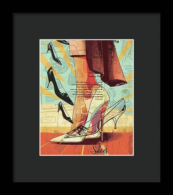 All Shoes Women's Heels - Framed Print