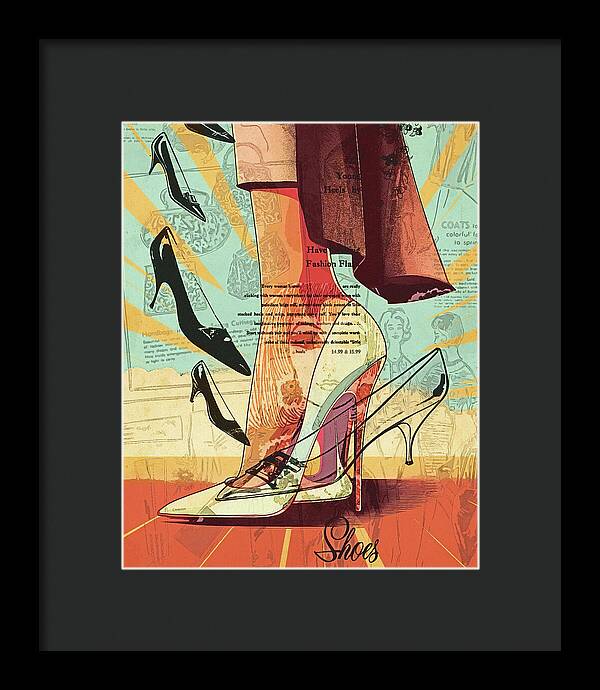 All Shoes Women's Heels - Framed Print