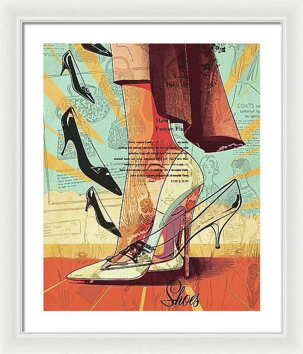 All Shoes Women's Heels - Framed Print