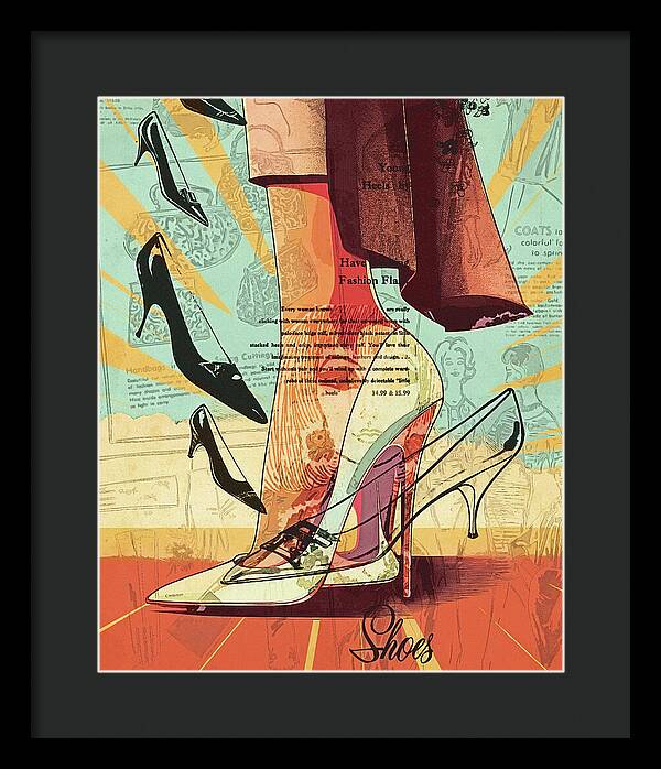 All Shoes Women's Heels - Framed Print