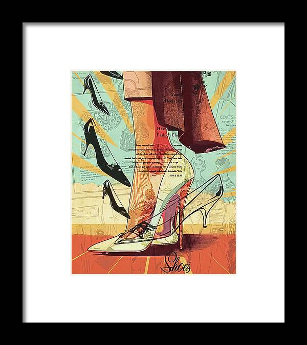 All Shoes Women's Heels - Framed Print