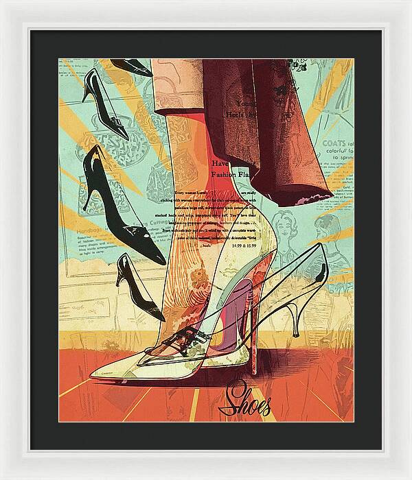 All Shoes Women's Heels - Framed Print