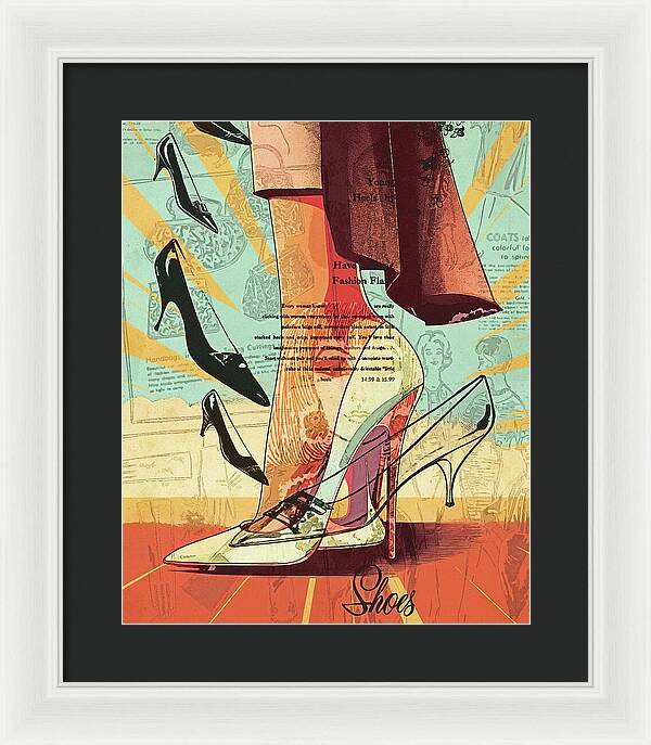 All Shoes Women's Heels - Framed Print