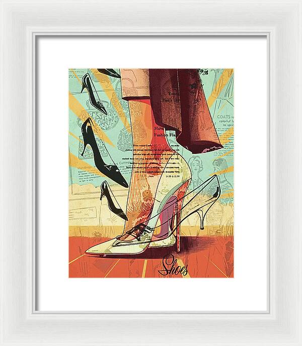 All Shoes Women's Heels - Framed Print