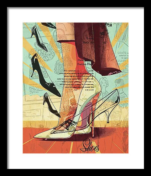 All Shoes Women's Heels - Framed Print