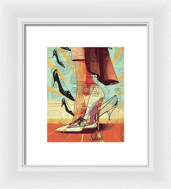 All Shoes Women's Heels - Framed Print