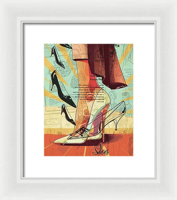 All Shoes Women's Heels - Framed Print