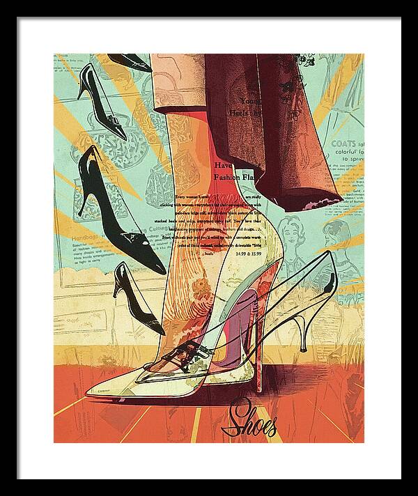 All Shoes Women's Heels - Framed Print