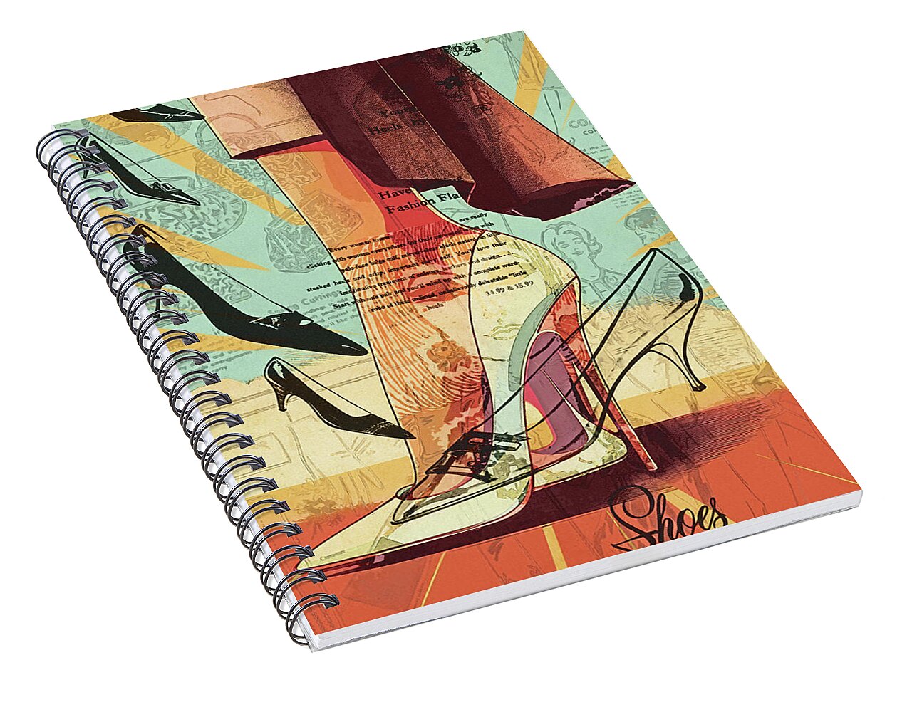 All Shoes Women's Heels - Spiral Notebook