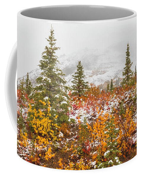 Autumn Transitions Denali Alaska - Mug