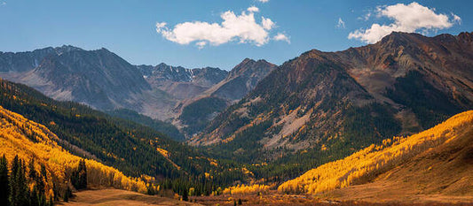 Castle Peak Overlook In Autumn - Art Print