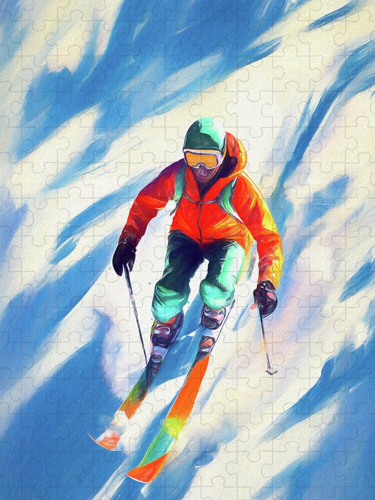 Ski The Slopes - Puzzle