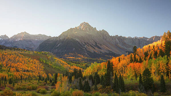 Sneffels Range Fall Morning - Art Print