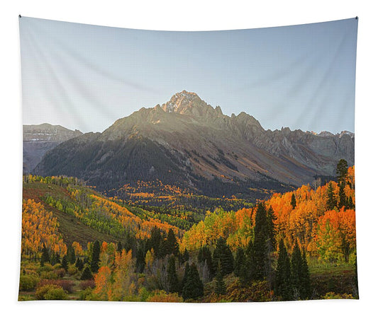 Sneffels Range Fall Morning - Tapestry