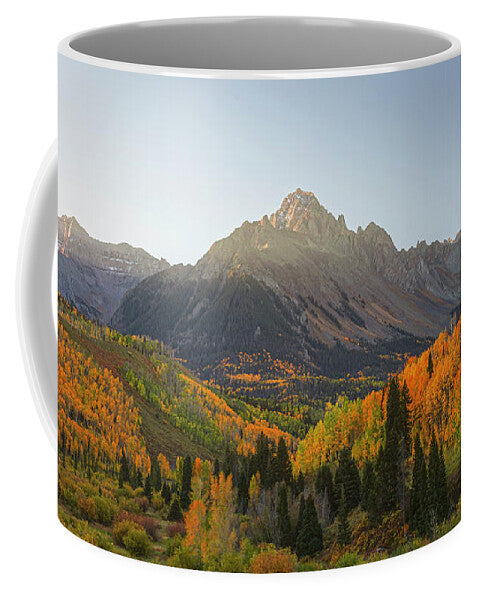 Sneffels Range Fall Morning - Mug