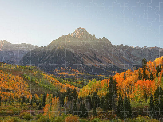 Sneffels Range Fall Morning - Puzzle