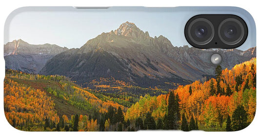 Sneffels Range Fall Morning - Phone Case