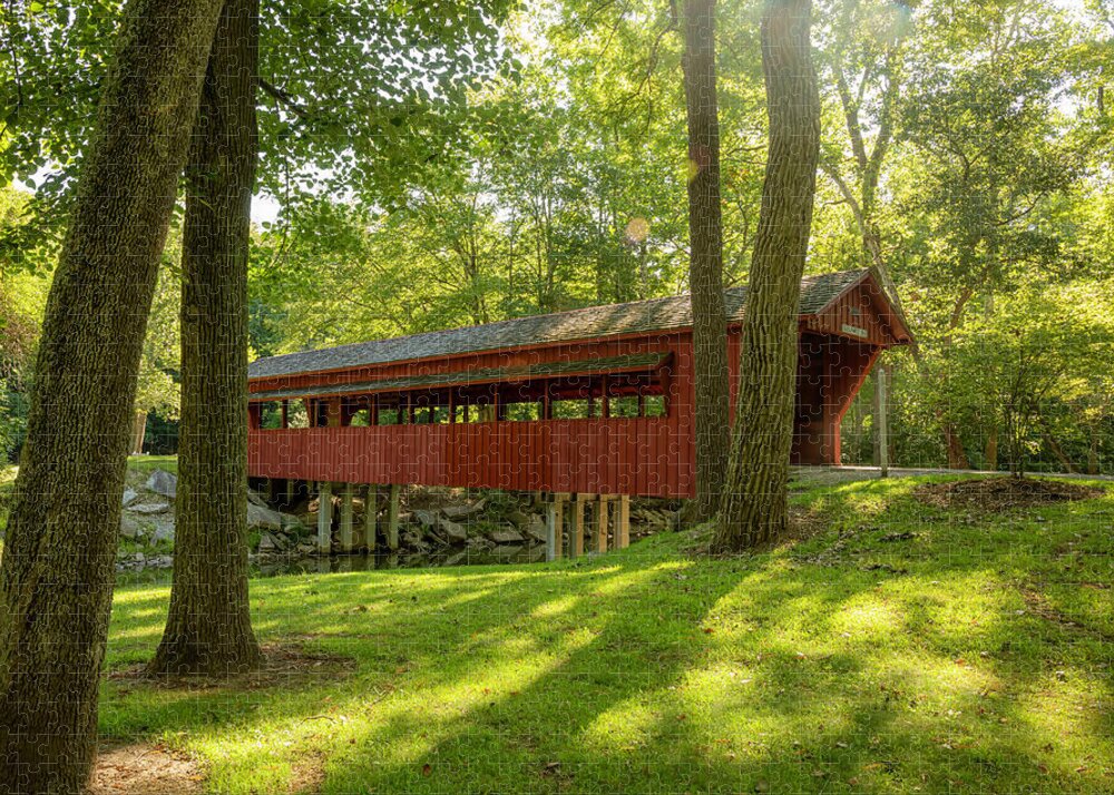 Tawawa Park Ross Covered Bridge - Puzzle