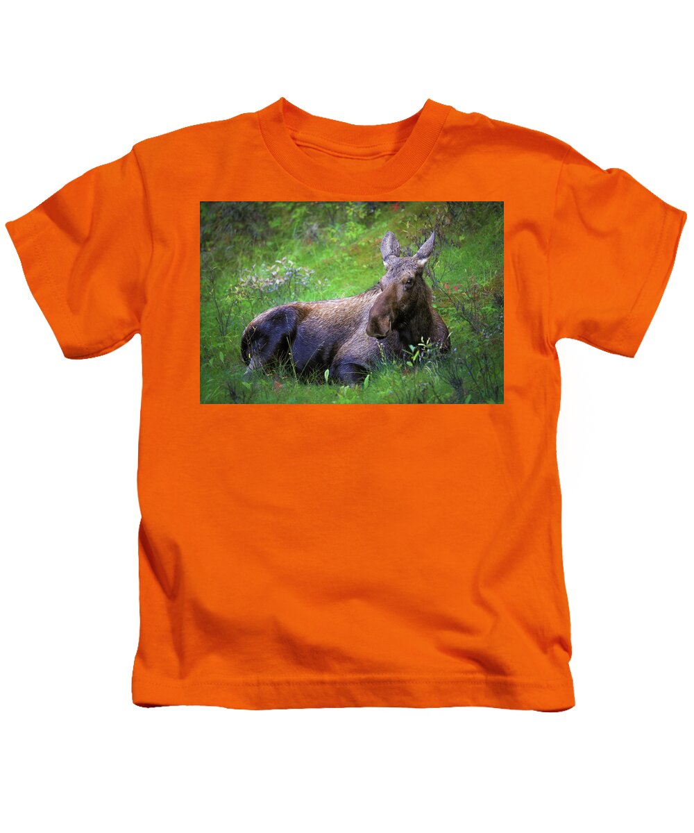 Wild Moose Canadian Rockies - Kids T-Shirt