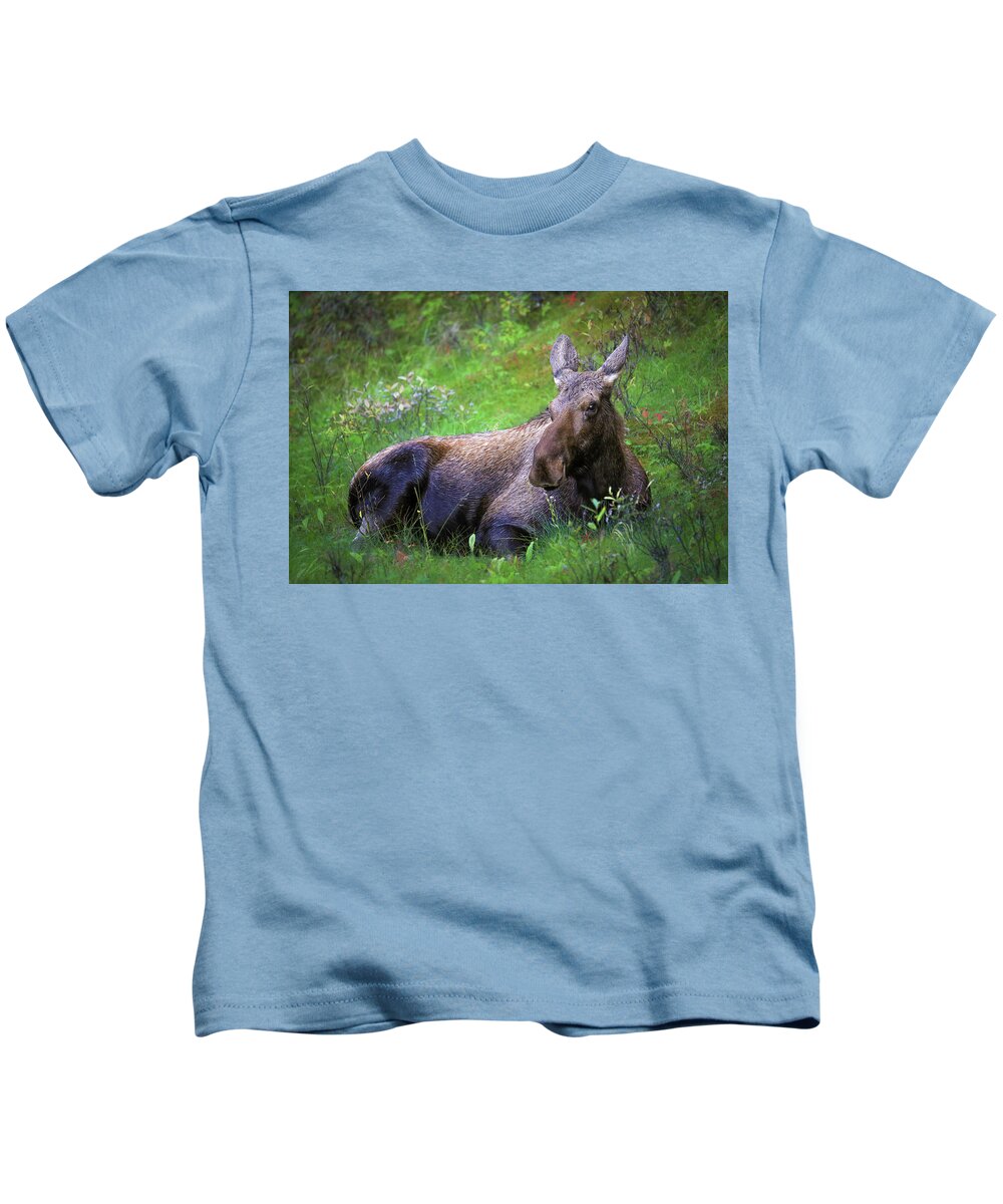 Wild Moose Canadian Rockies - Kids T-Shirt