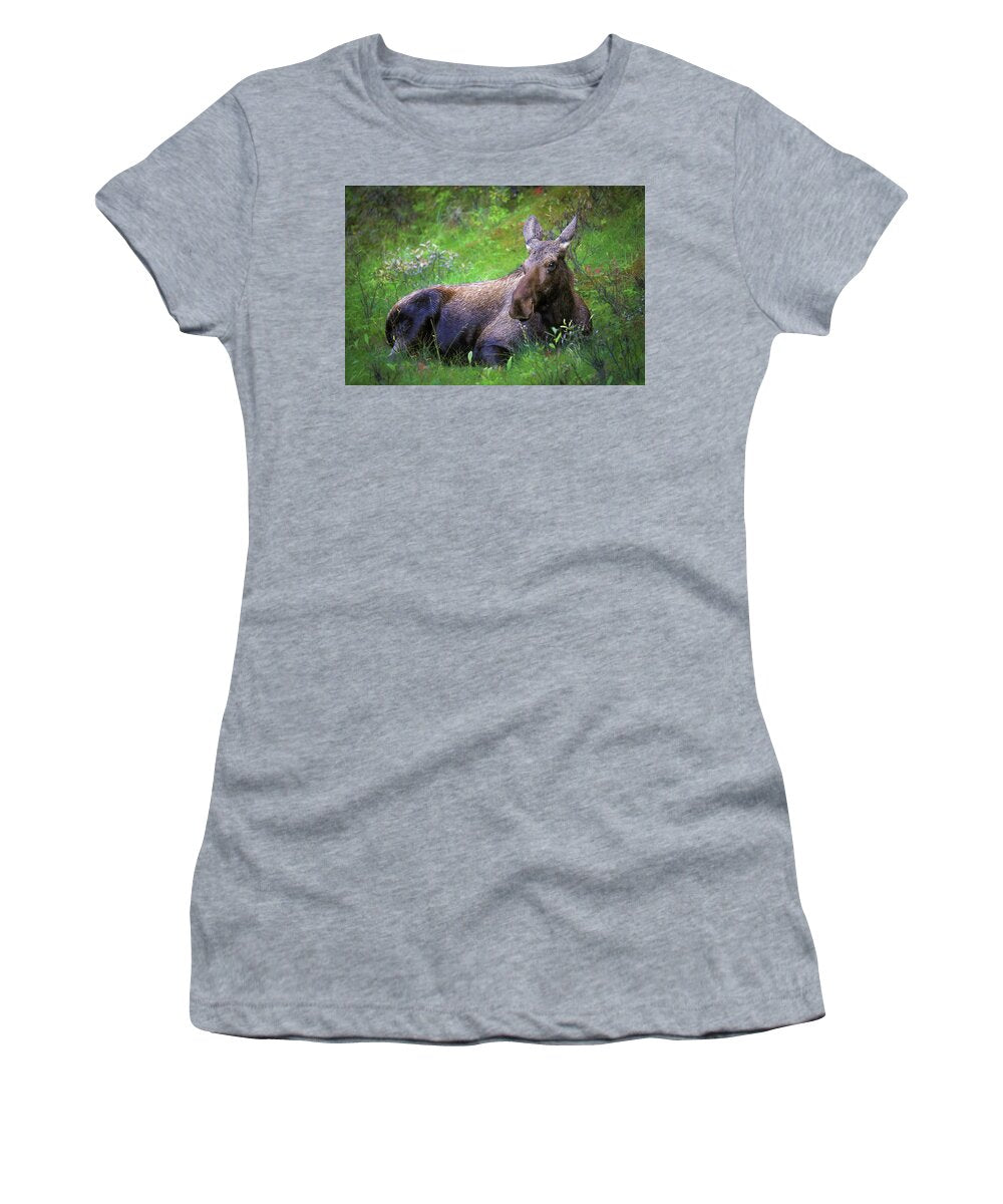 Wild Moose Canadian Rockies - Women's T-Shirt