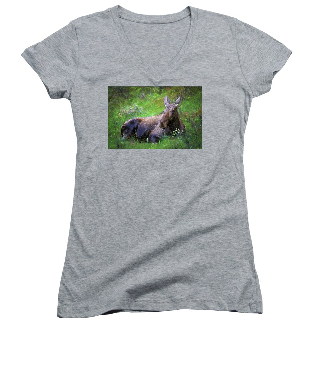 Wild Moose Canadian Rockies - Women's V-Neck