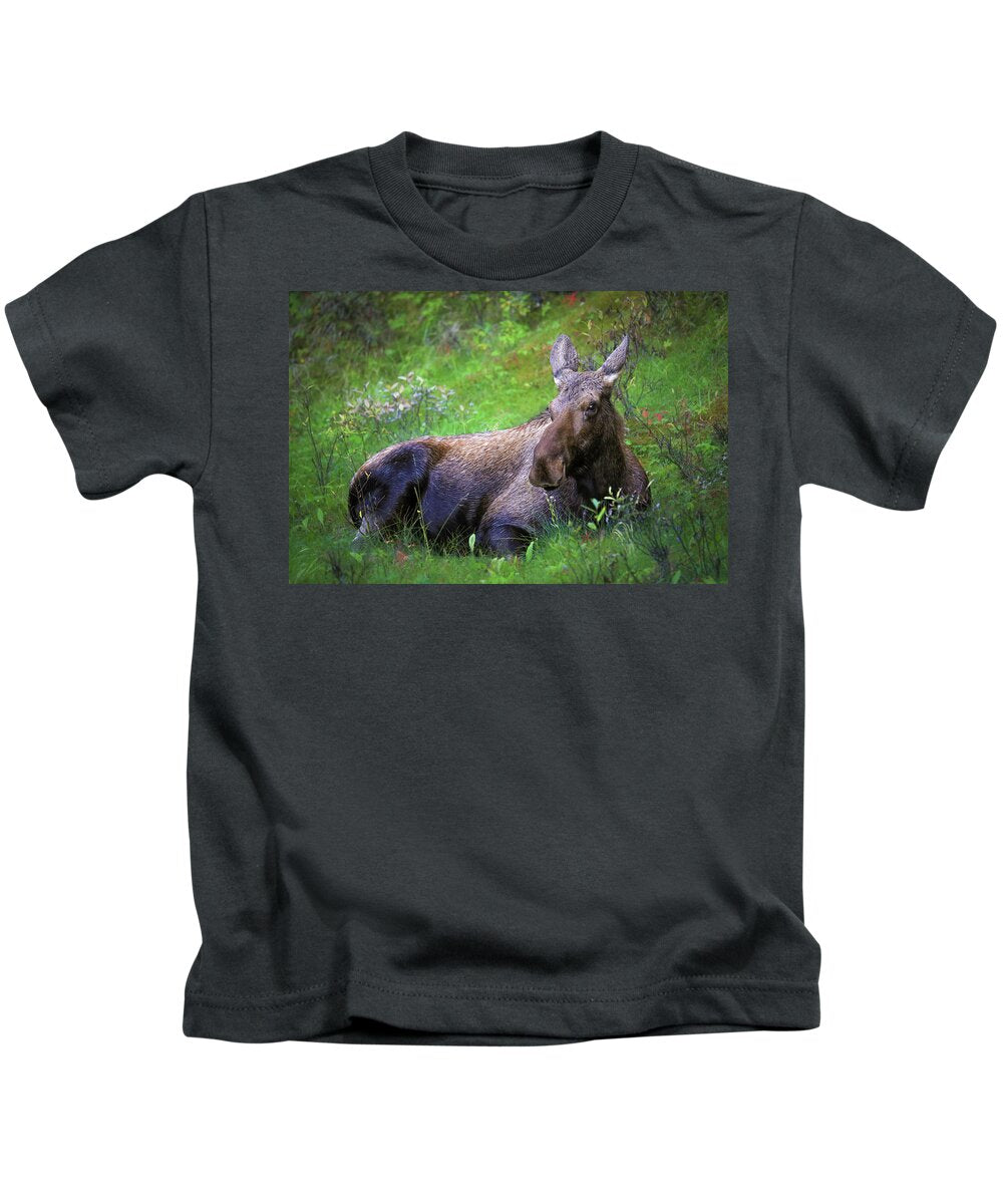 Wild Moose Canadian Rockies - Kids T-Shirt