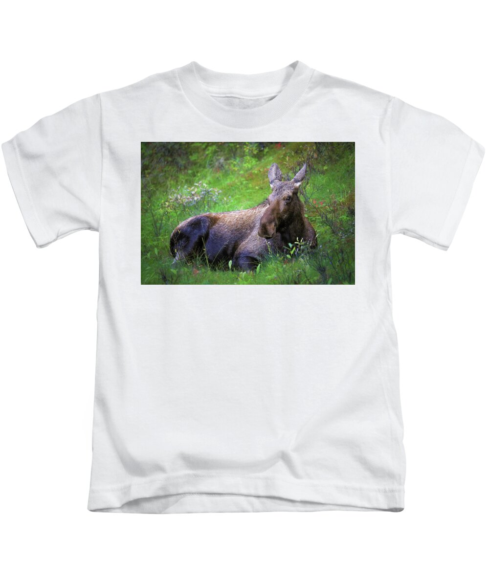 Wild Moose Canadian Rockies - Kids T-Shirt