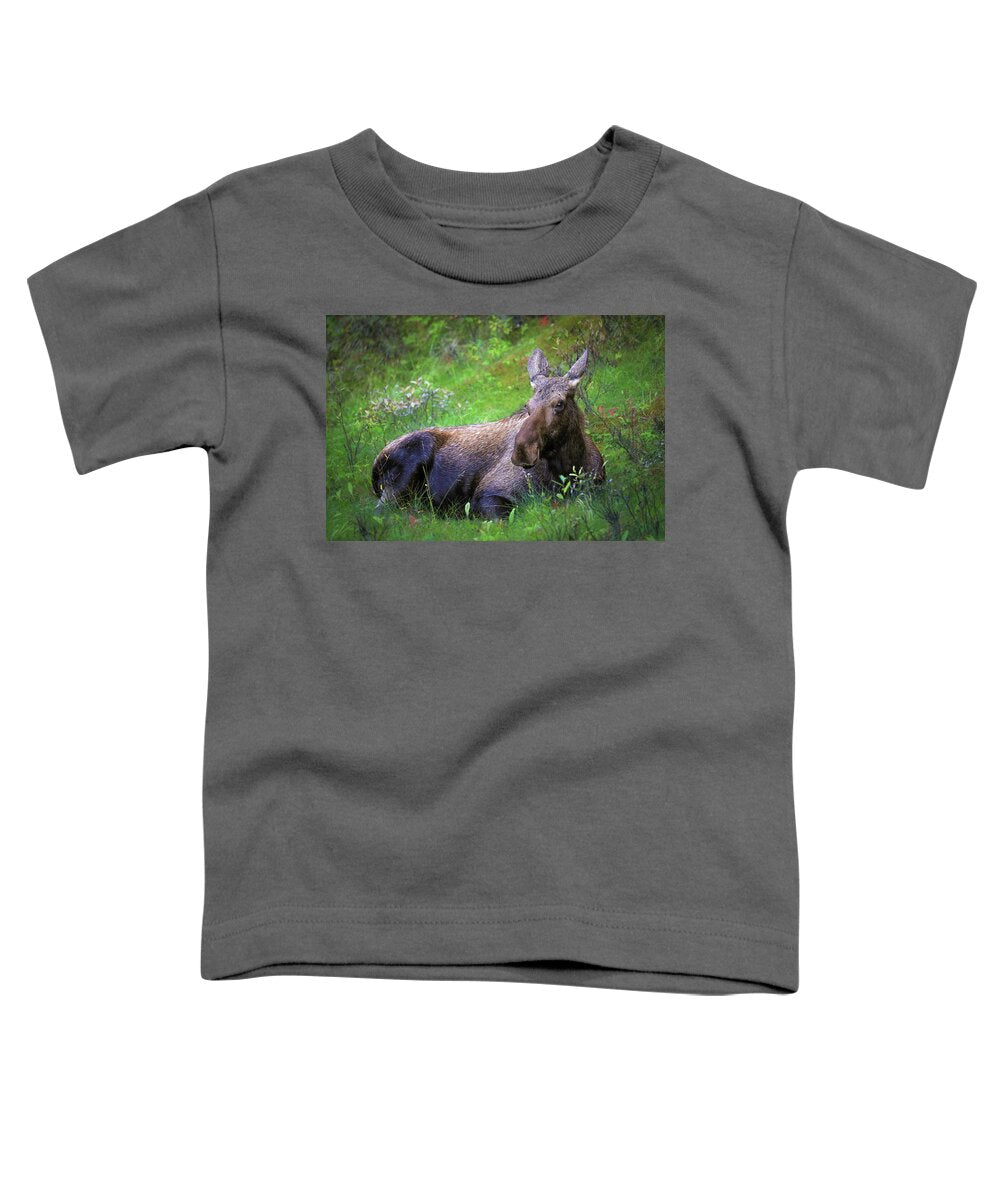 Wild Moose Canadian Rockies - Toddler T-Shirt