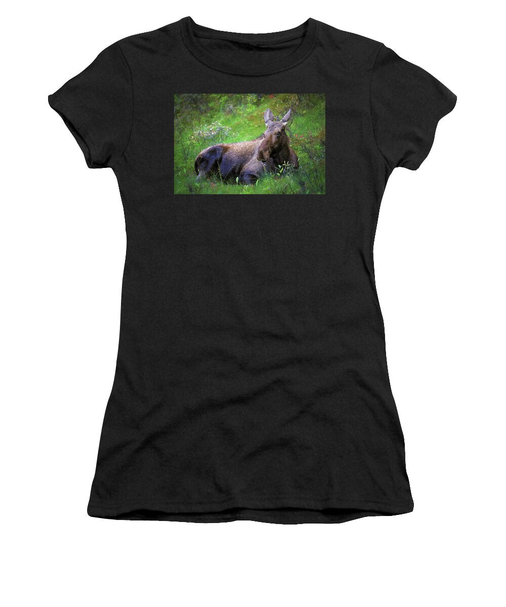 Wild Moose Canadian Rockies - Women's T-Shirt