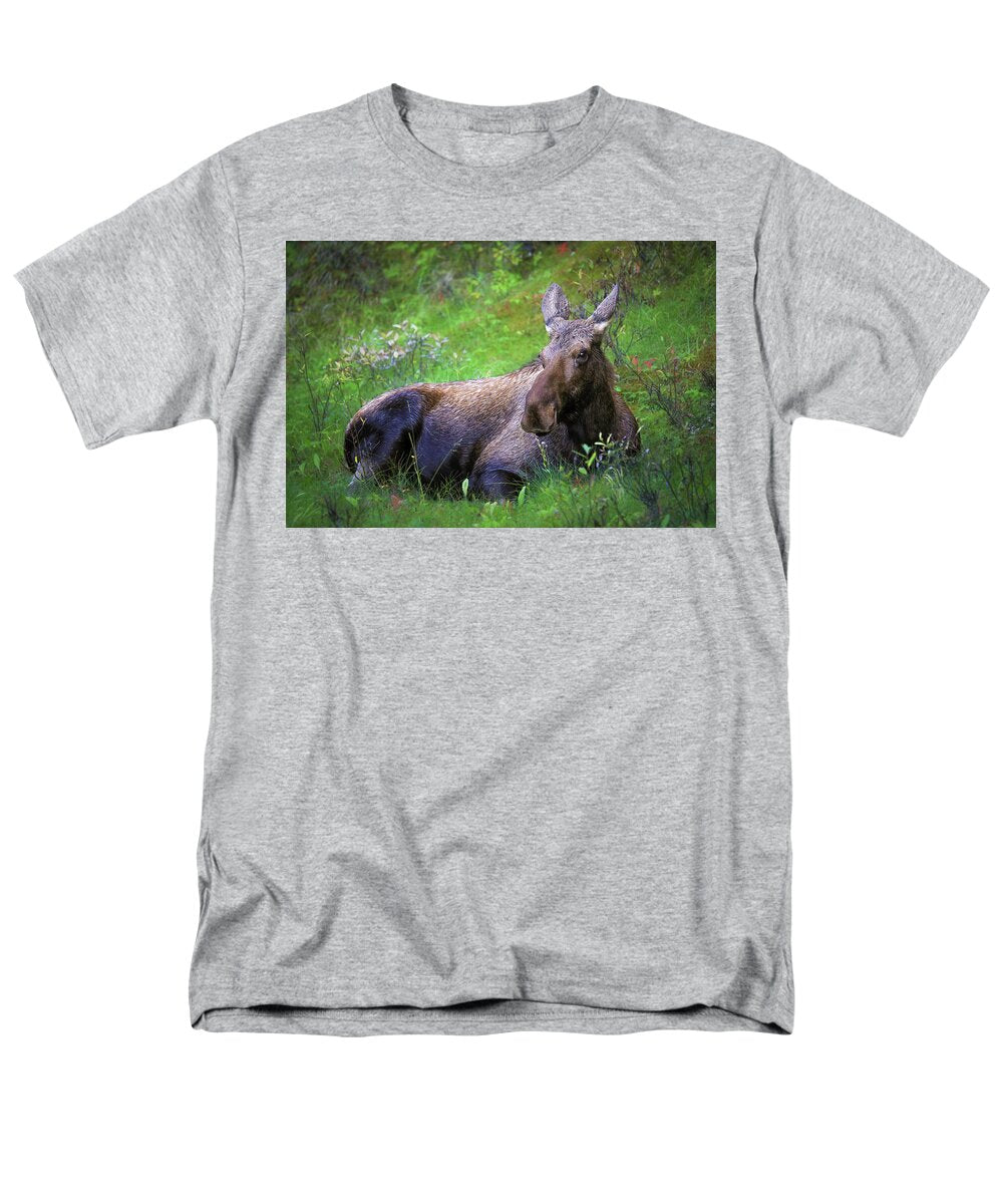 Wild Moose Canadian Rockies - Men's T-Shirt  (Regular Fit)