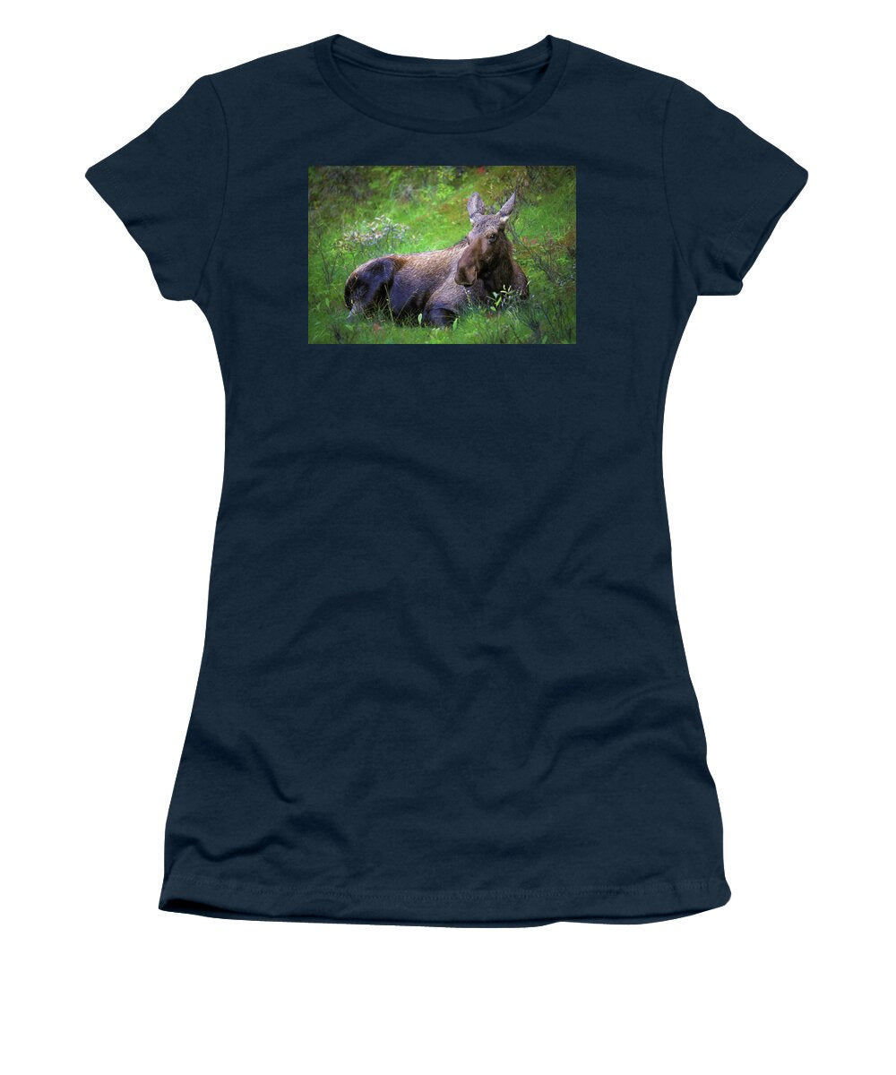 Wild Moose Canadian Rockies - Women's T-Shirt