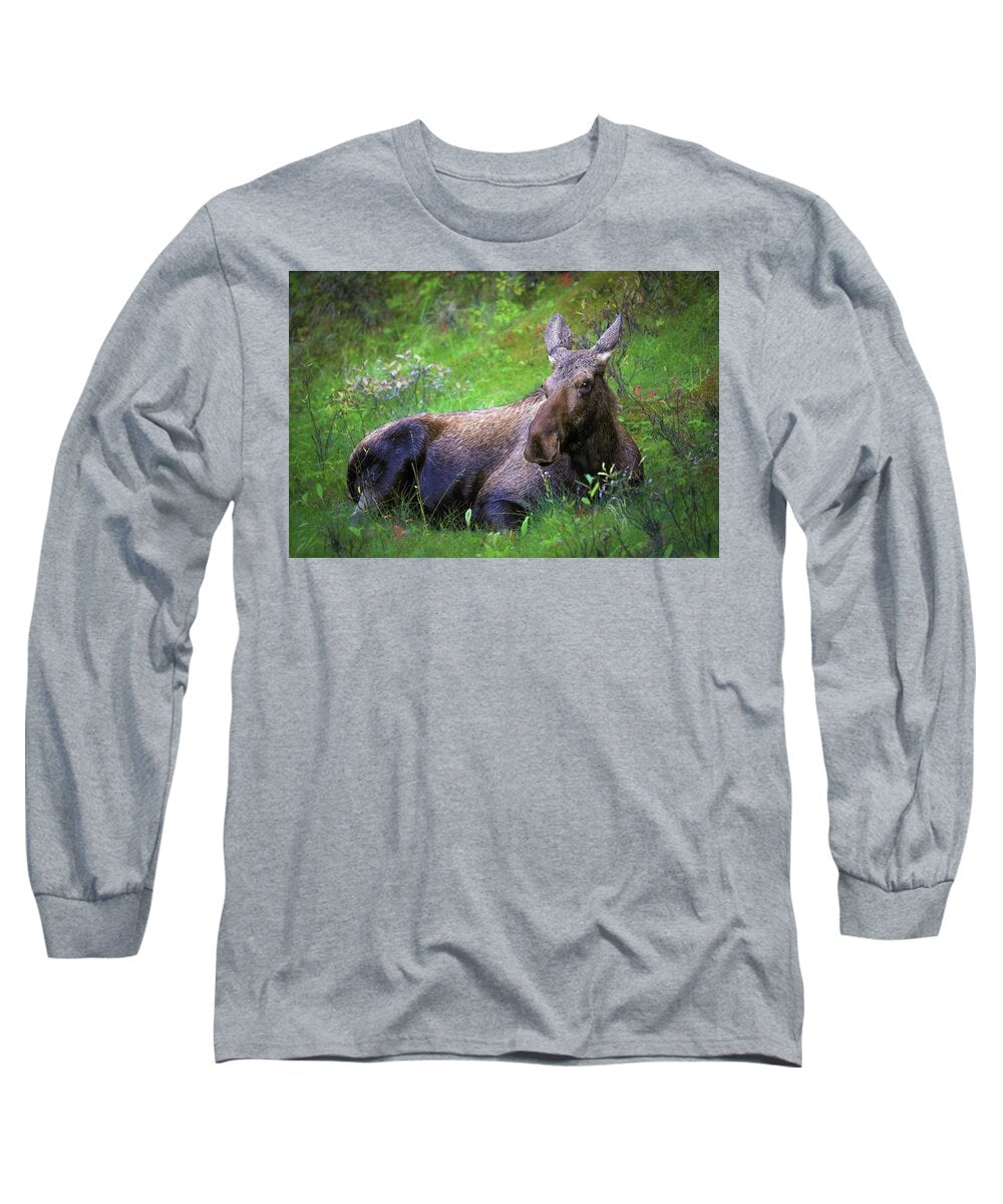 Wild Moose Canadian Rockies - Long Sleeve T-Shirt