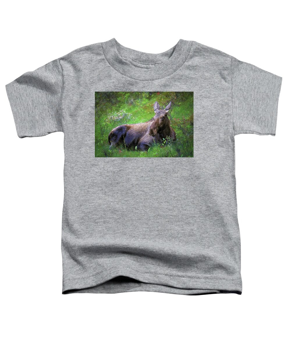 Wild Moose Canadian Rockies - Toddler T-Shirt