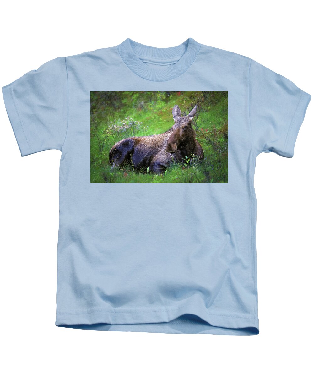 Wild Moose Canadian Rockies - Kids T-Shirt